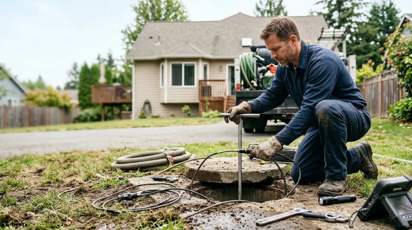 Septic Tank Pumping in Ennis, TX